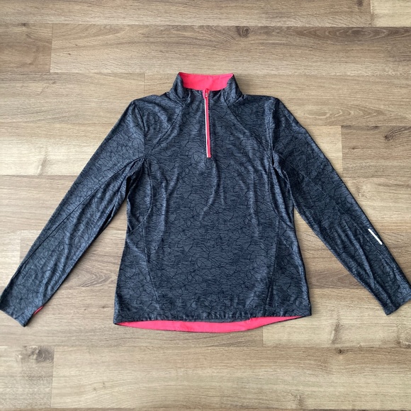 NWOT Mondetta 1/3 zip Athletic Running Top - L - Picture 1 of 12